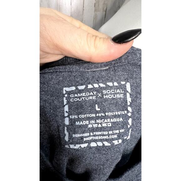 Gameday Couture Oregon State Beavers Men's Large‎ Gray Long Sleeve Tee - Picture 6 of 6